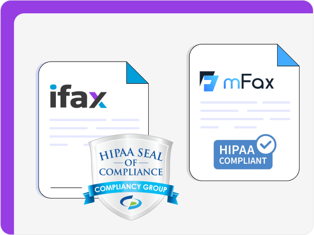 iFax and mFax are HIPAA compliant