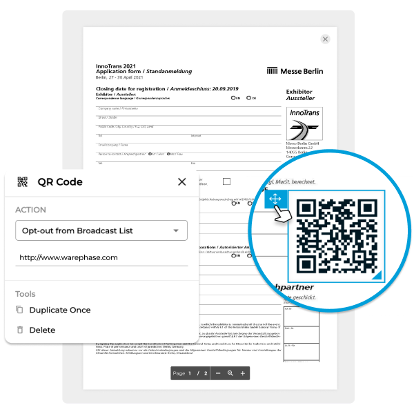 Simplify Broadcast List Opt-Out Management With QR Codes