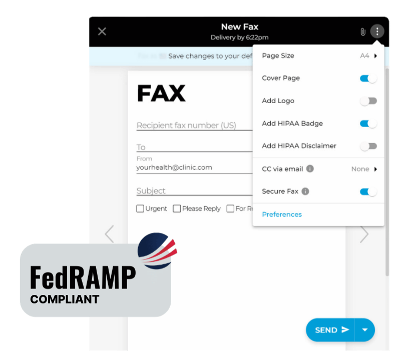 FedRAMP Certified Fax