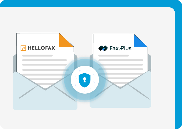 HelloFax and FaxPlus are secure