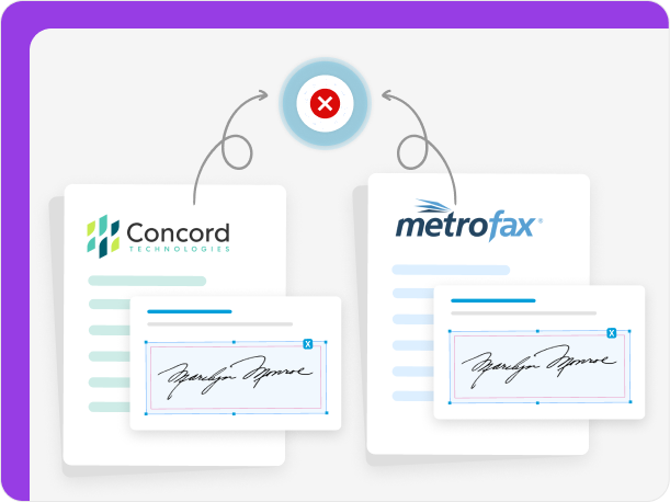 Concord and MetroFax lack eSigning features