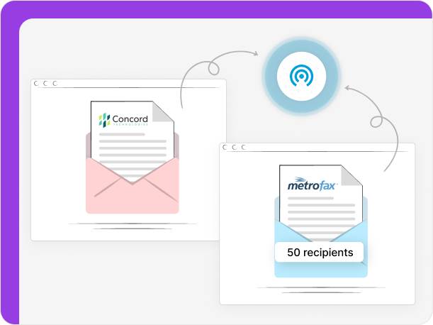 MetroFax and Concord offer fax broadcasting