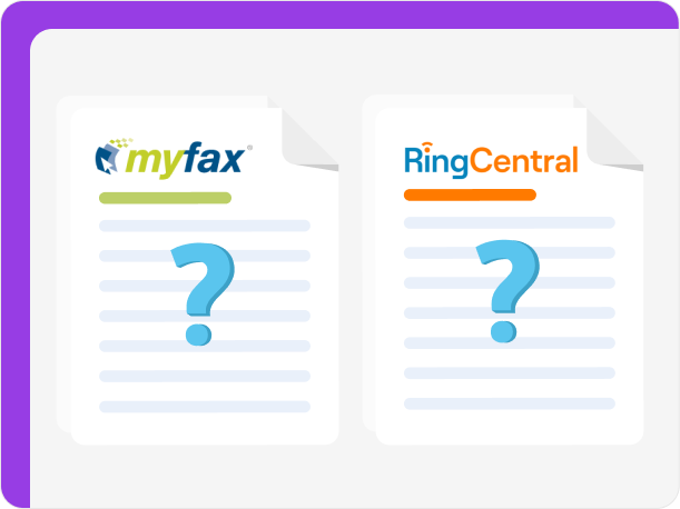 MyFax vs RingCentral