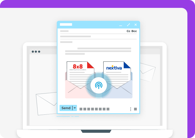 8x8 and Nextiva have limited fax broadcasting