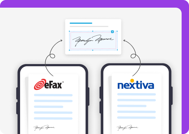 eFax is a better Nextiva alternative for eSigning