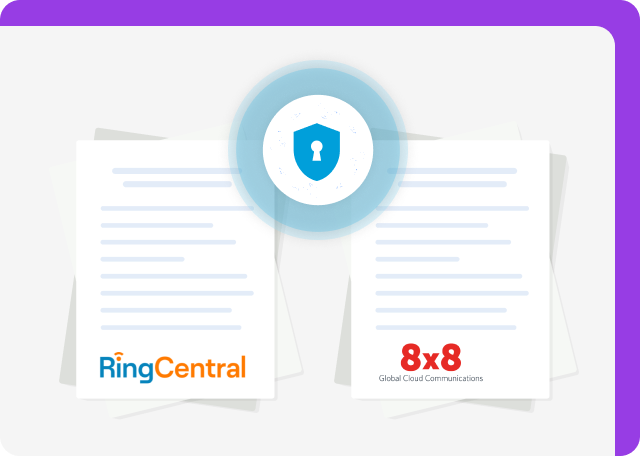 8x8 and RingCentral security