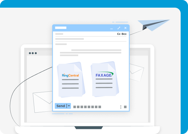 Faxage and RingCentral have multiple fax options