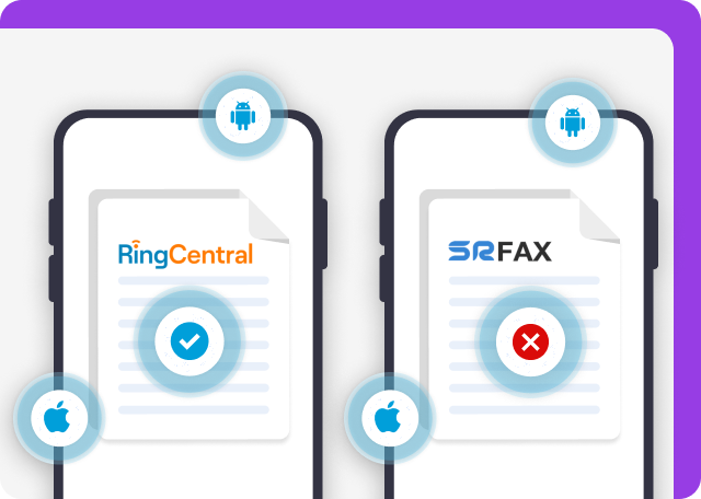 RingCentral is a mobile-friendly SRFax alternative