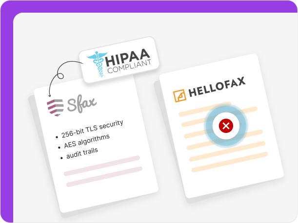 Sfax offers better HIPAA compliance