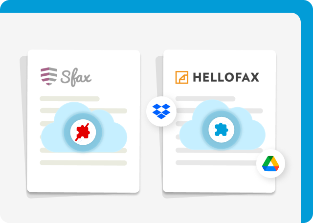 HelloFax is better for cloud storage