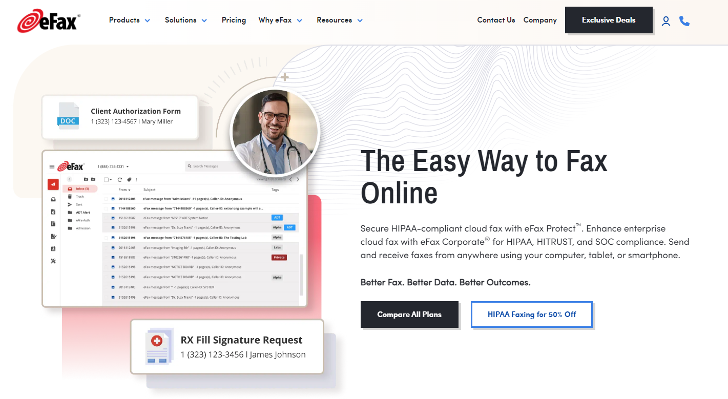 Best PHIPA Compliant Fax Solutions in 2025