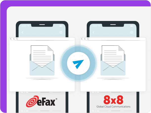 eFax is a better 8x8 alternative for mobile faxing