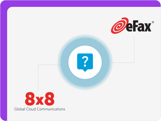 8x8 vs eFax verdict