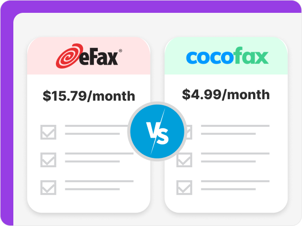 Cocofax is a cheaper eFax alternative