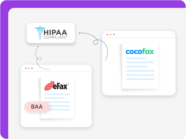 eFax vs CocoFax HIPAA service