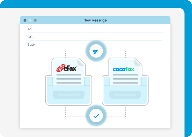 eFax and CocoFax lets you monitor fax status