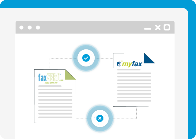 MyFax is a better FaxZero alternative for fax scheduling