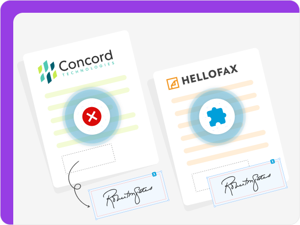 HelloFax is a great Concord alternative for eSigning