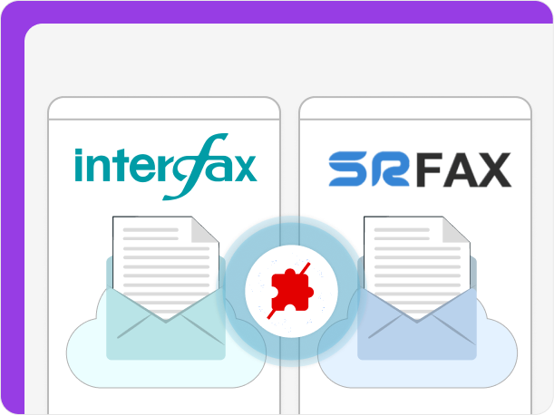 SRFax and Interfax don't have ready EHR integration