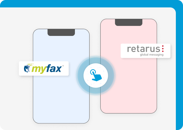 MyFax has a poor interface compared to Retarus