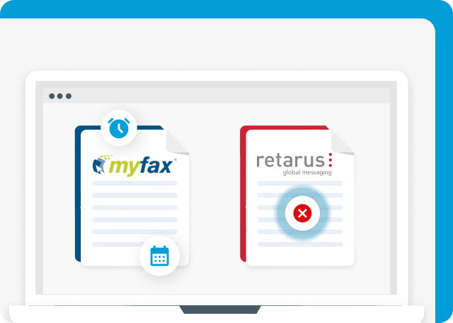 MyFax is better alternative to Retarus for fax scheduling