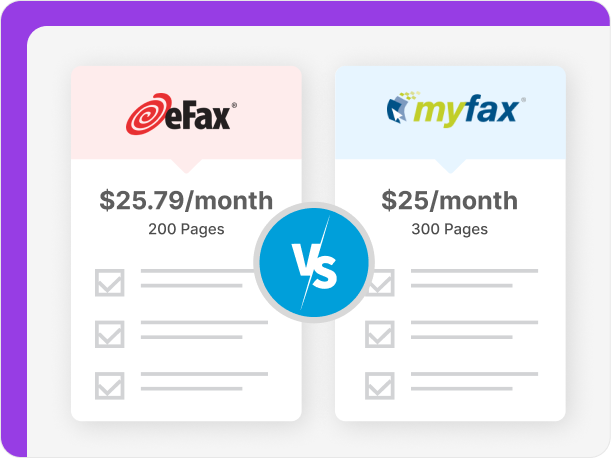 MyFax is a cheaper alternative to eFax