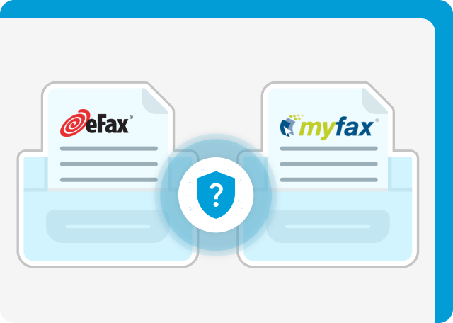 eFax is a more secure alternative to MyFax