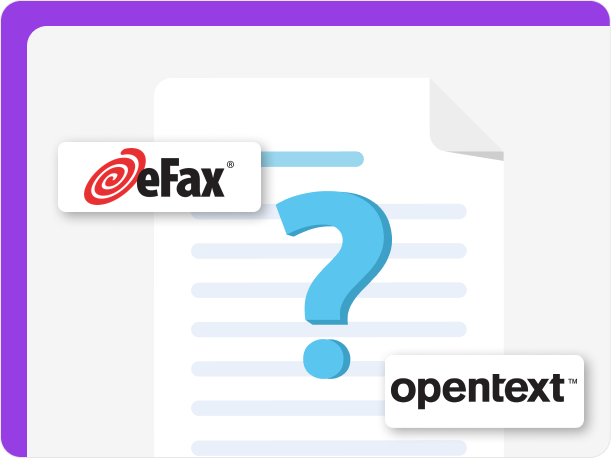 eFax vs OpenText