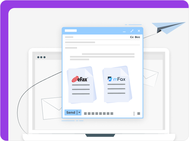 eFax and mFax allow email faxing