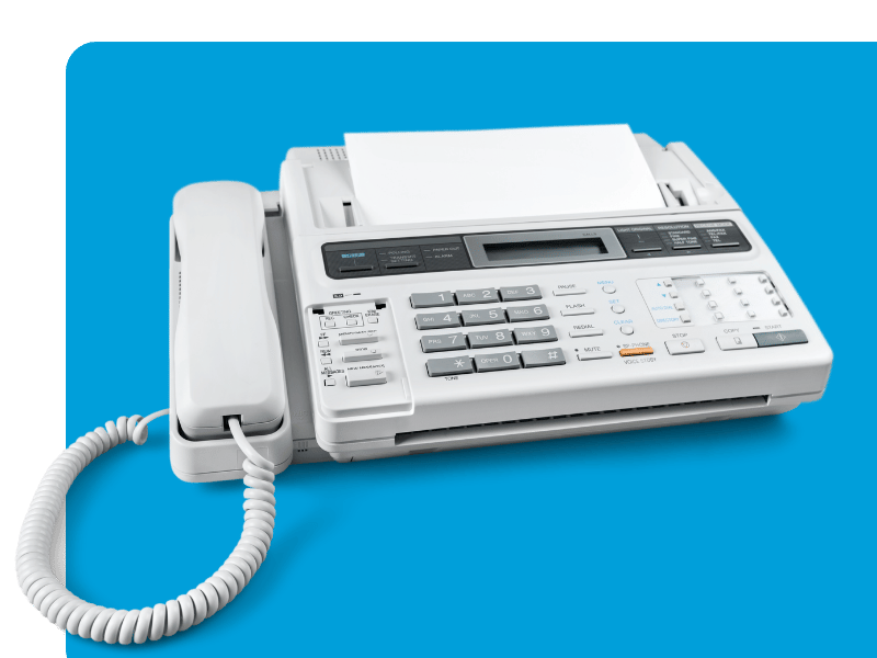 replace fax machine and POTS with digital fax