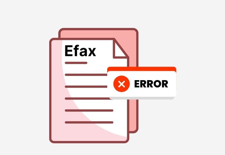 Efax Not Sending Faxes: Troubleshooting Common Errors